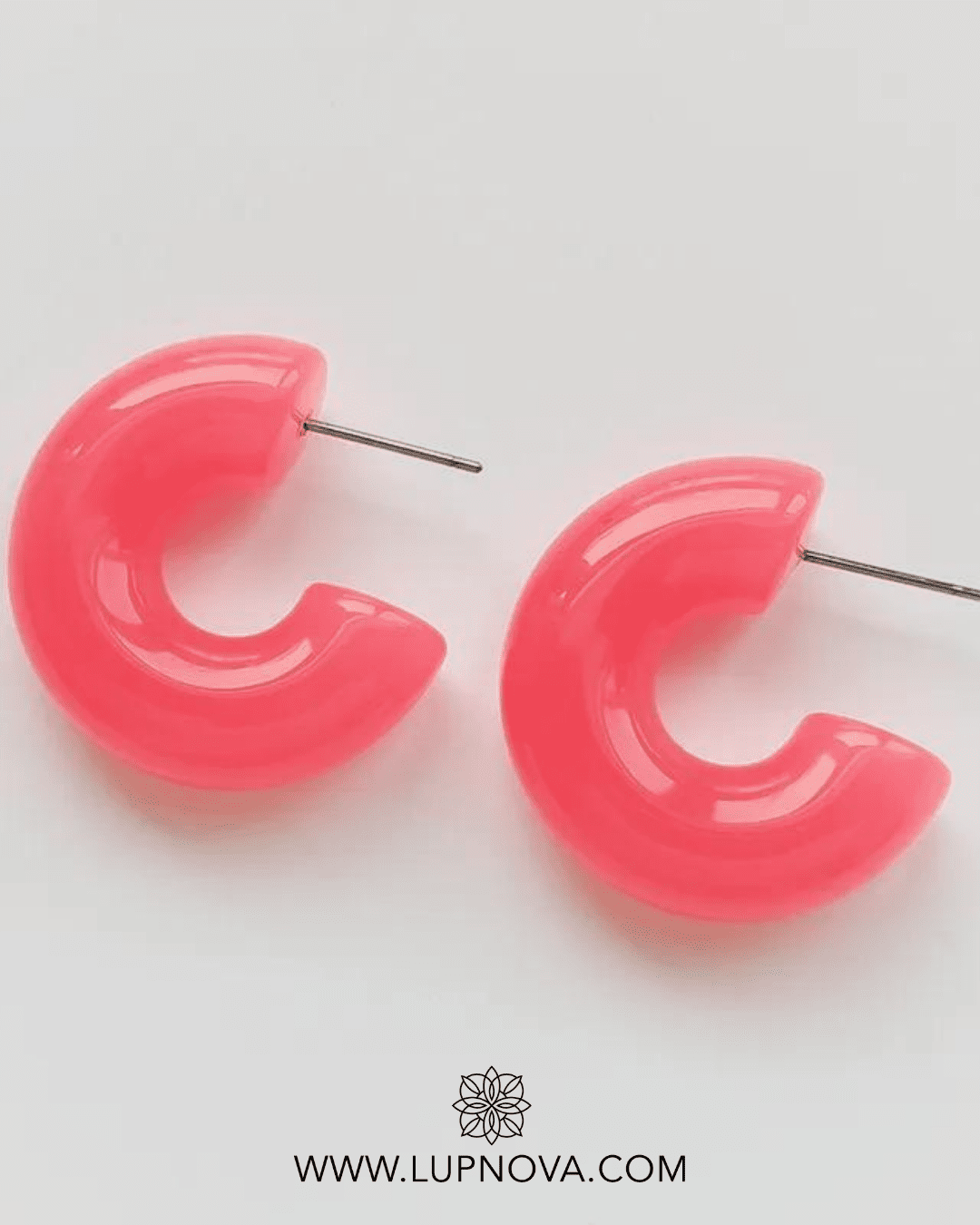 Chunky hoops de resina