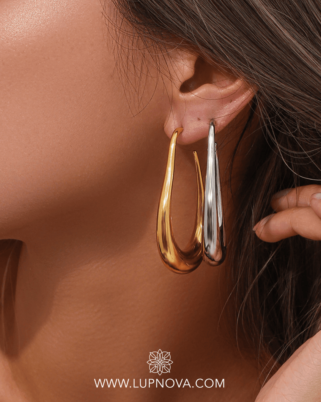 Argollas gotas asimétricas