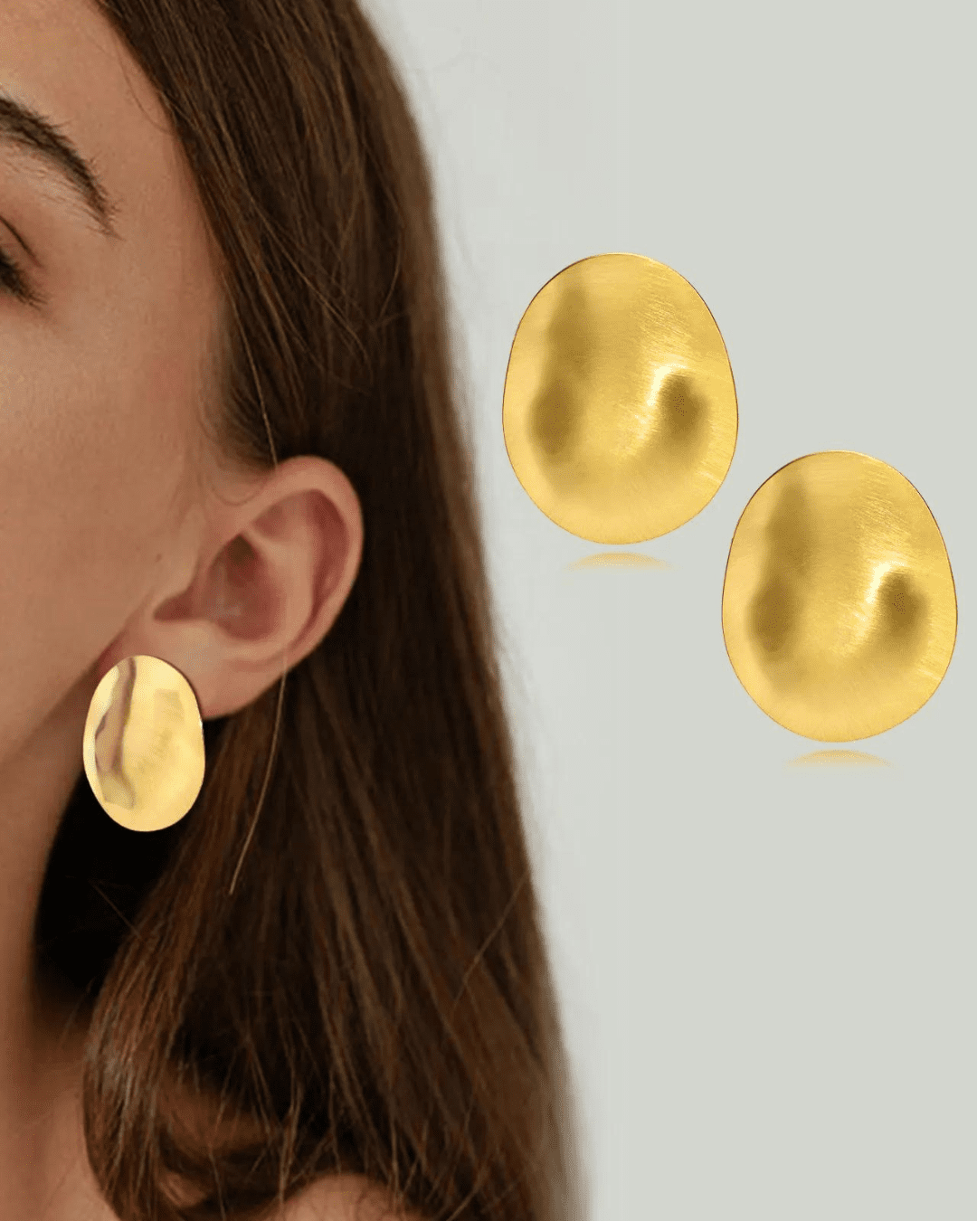 Aretes lunares de acero