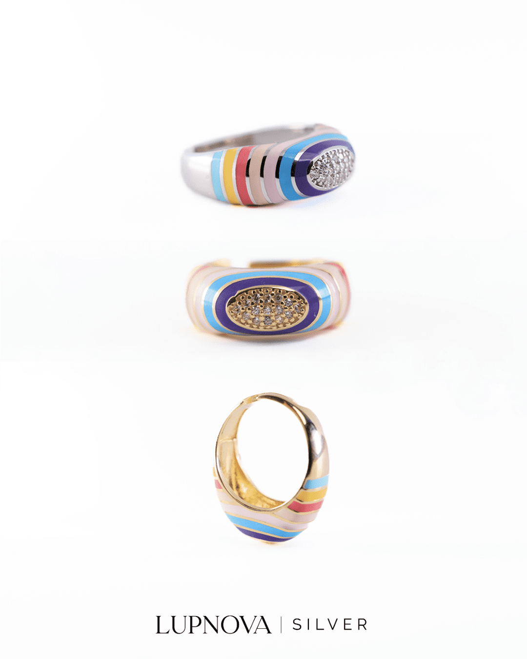 Anillo wonderland plata925 - Imagen 7