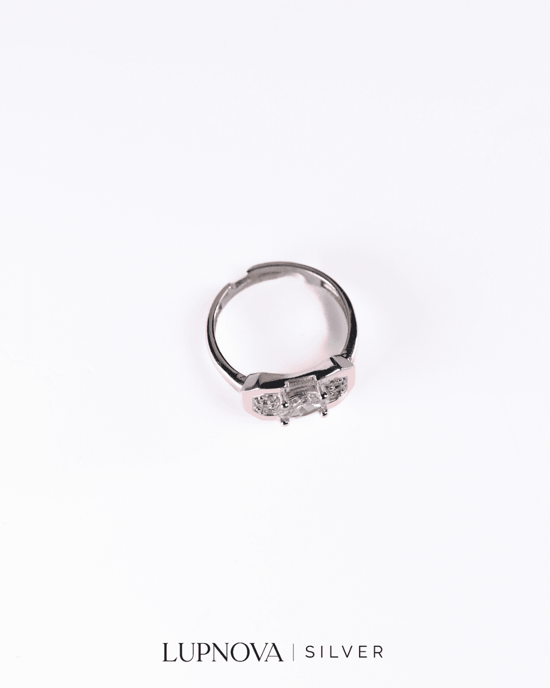 Anillo classic pink plata925 - Imagen 7