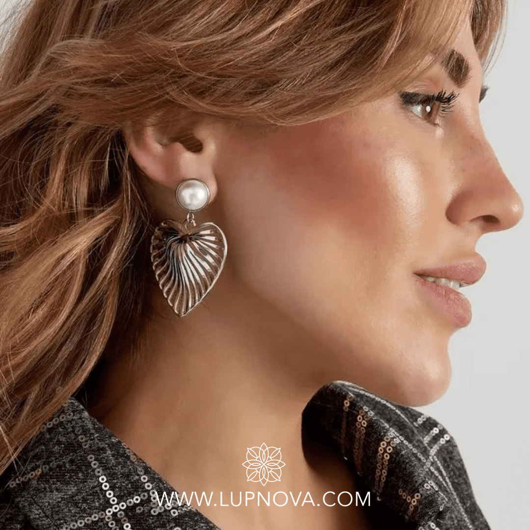 Aretes pearl love - Imagen 4