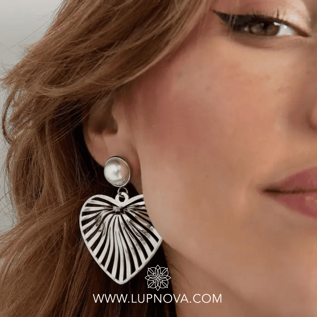 Aretes pearl love
