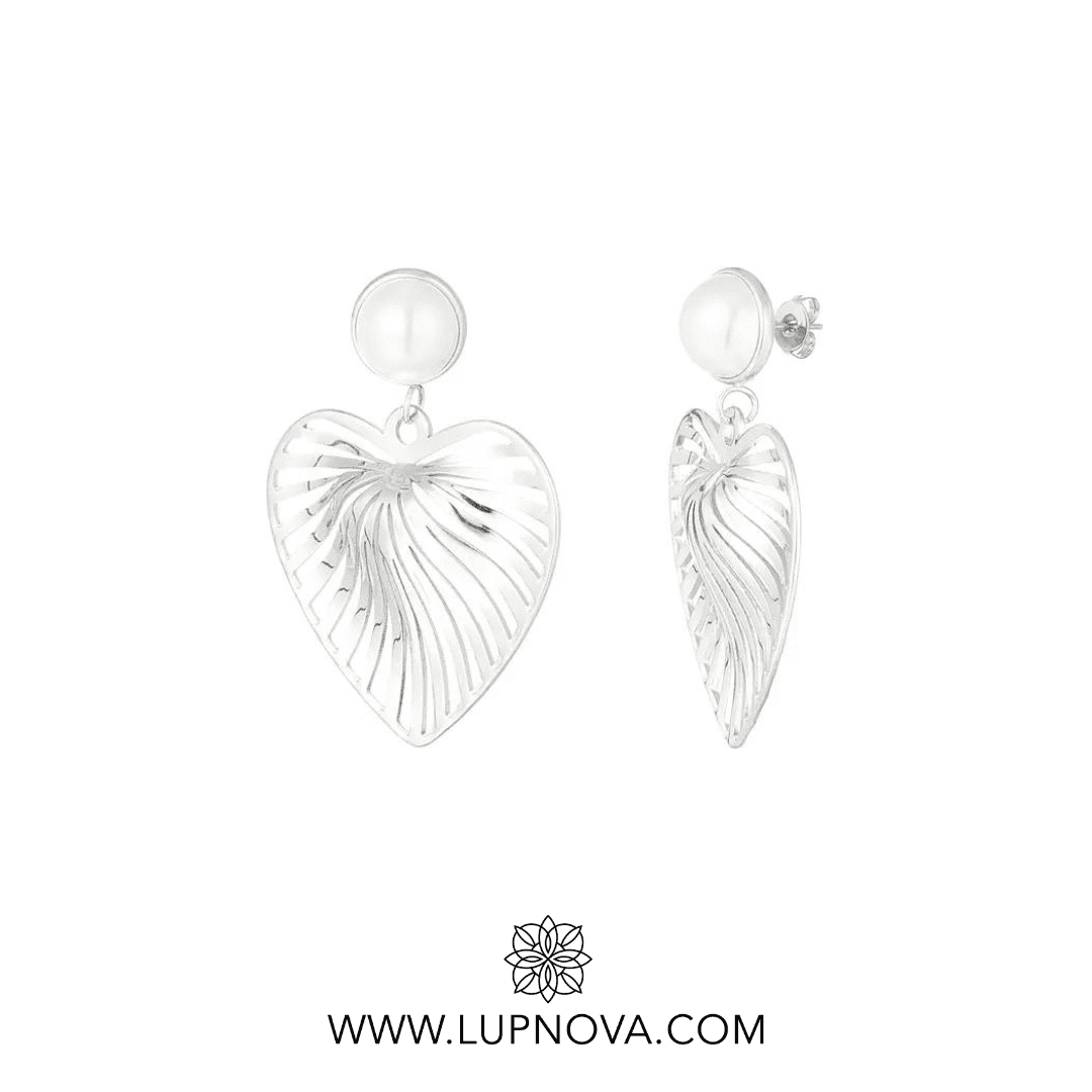 Aretes pearl love - Imagen 3