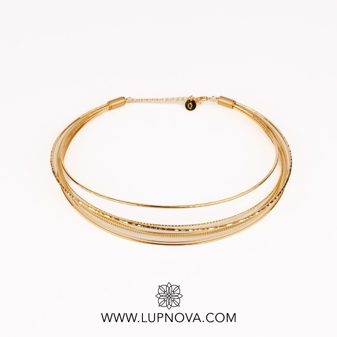 Choker de hilos texturizados - Imagen 3