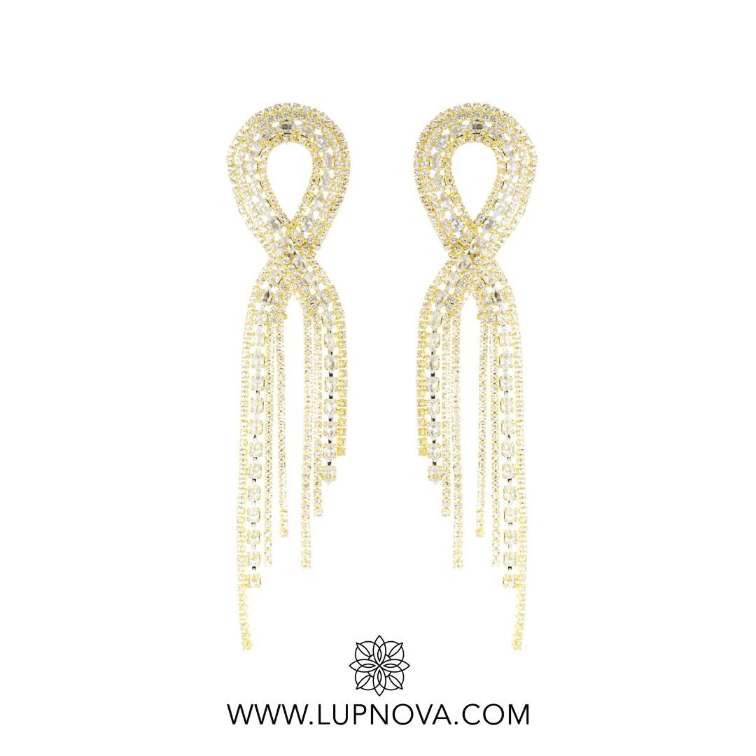 Aretes Glam Ribbon - Imagen 3