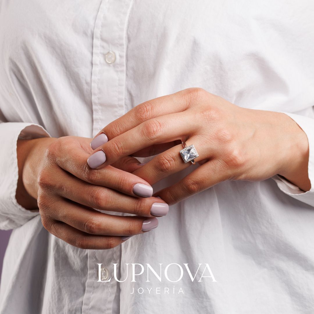 Anillo Starlight Square Plata925 - Imagen 6