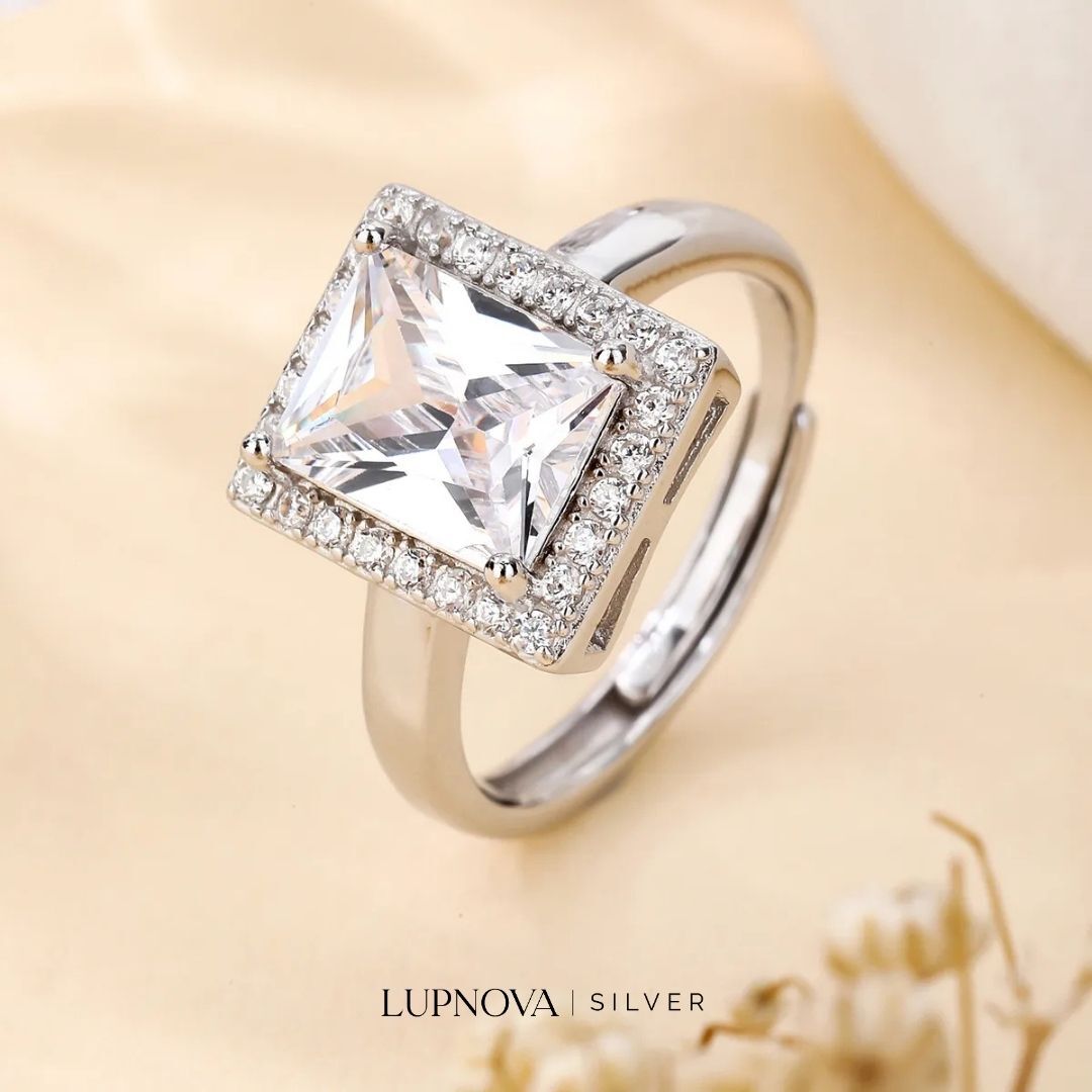 Anillo Starlight Square Plata925