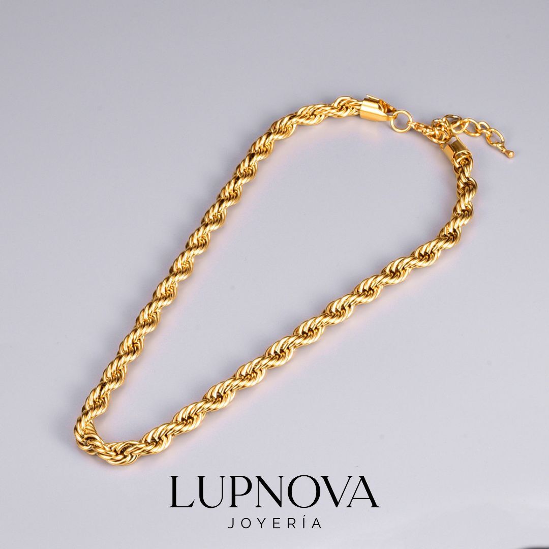 Collar Golden Rope