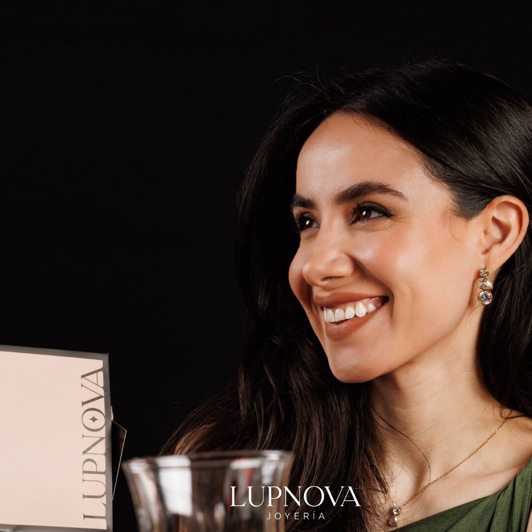 Aretes crystal drops - Imagen 2