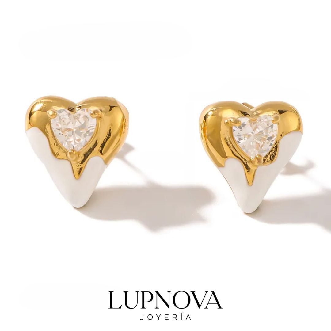 Aretes Melted Heart - Imagen 2