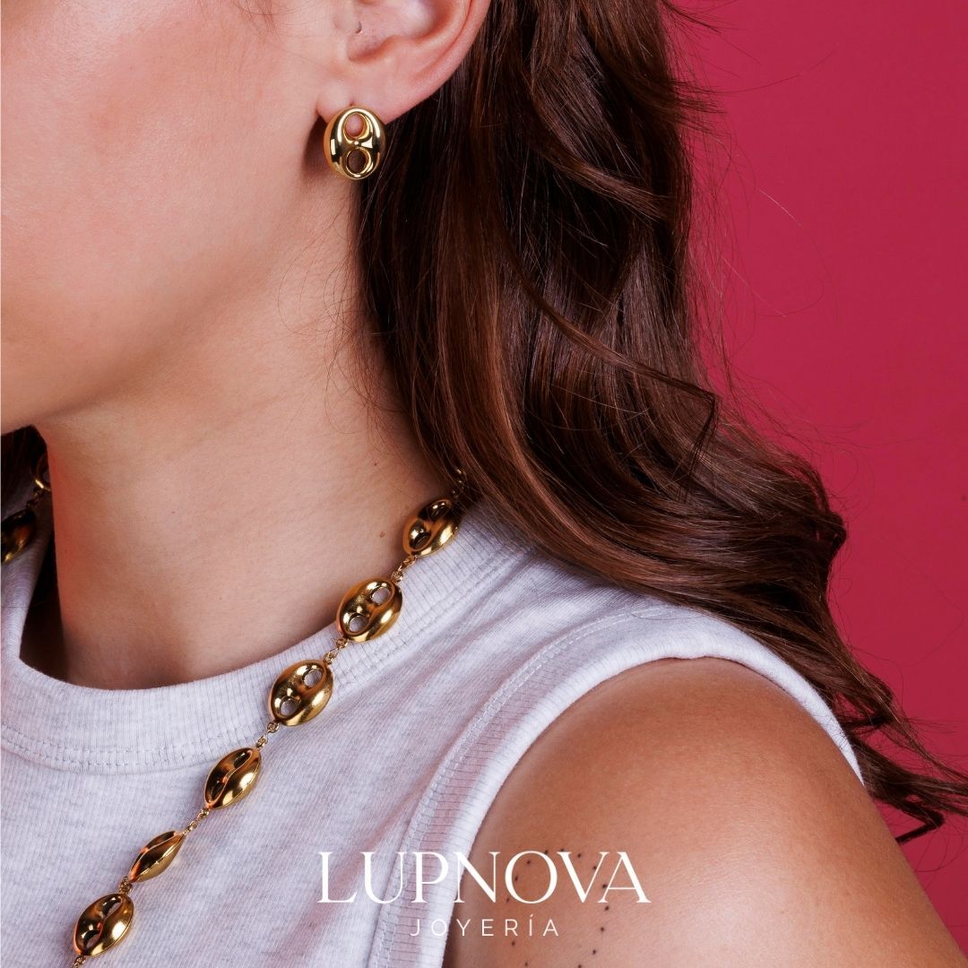 Aretes Modern Bean - Imagen 2