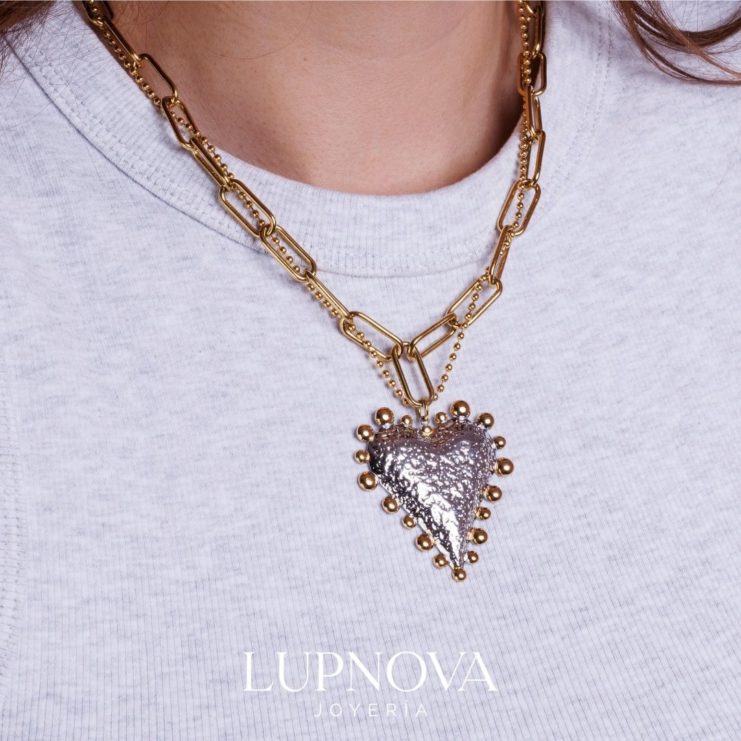 Cadena Corazón Aura - Imagen 2