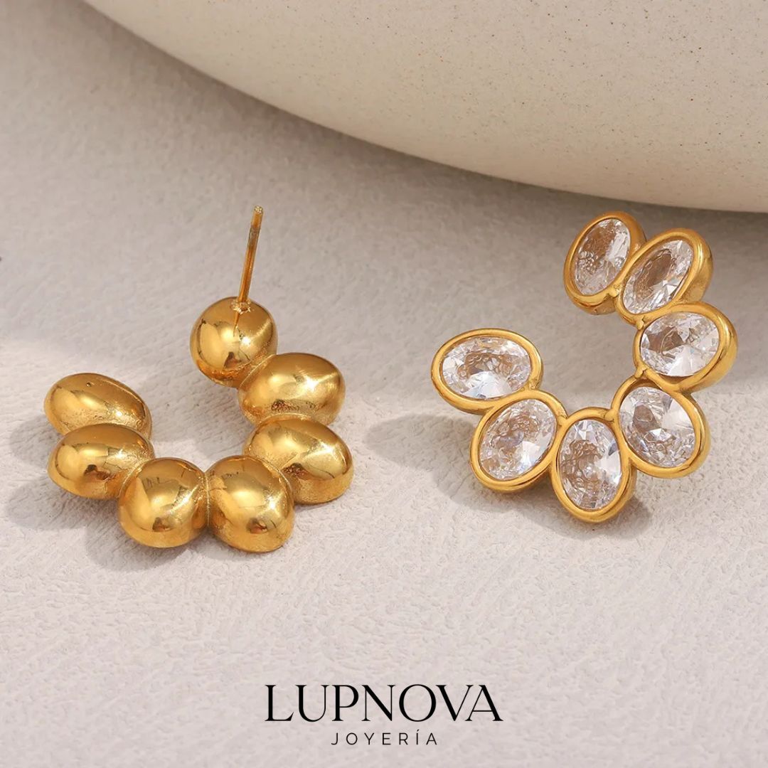 Aretes Aurora Oval - Imagen 2